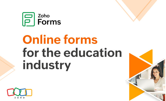 Zoho Forms eBooks for education industry