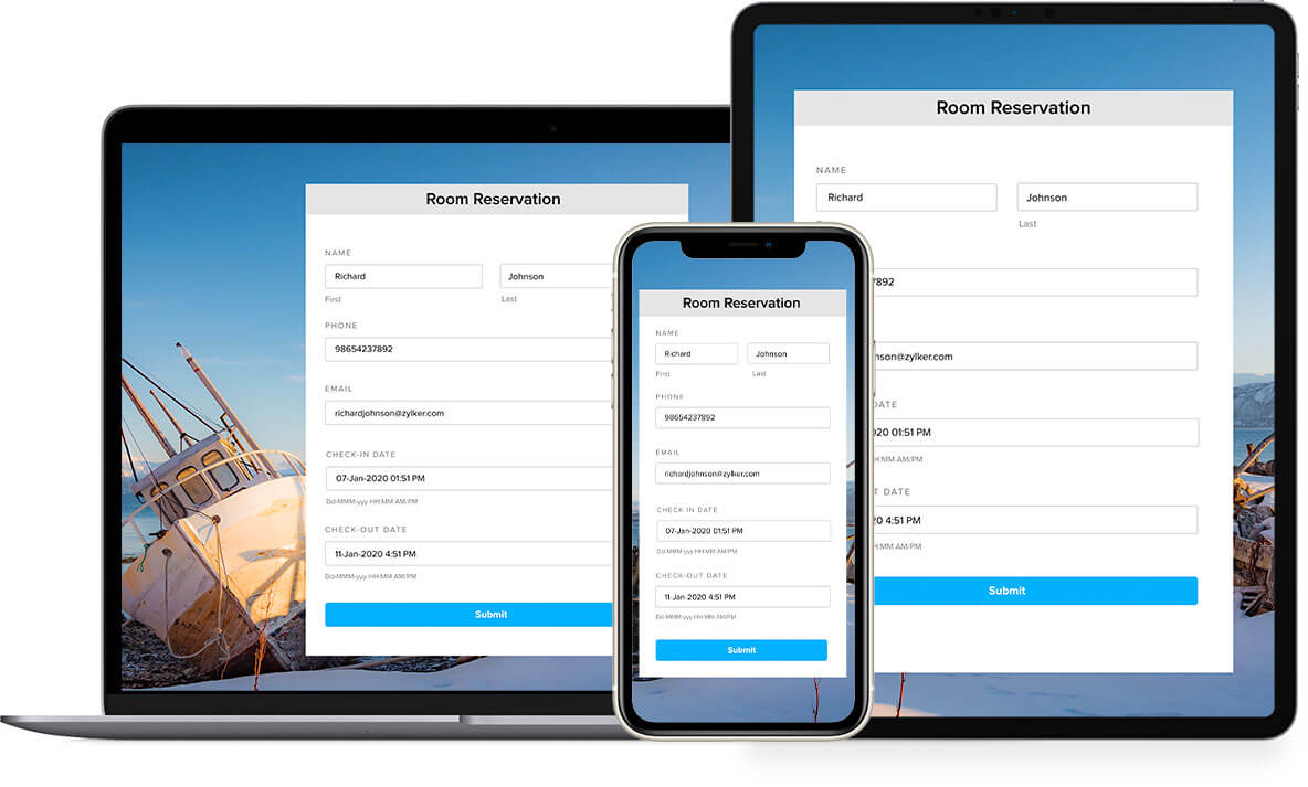 Maatwerk formulieren - Zoho Forms