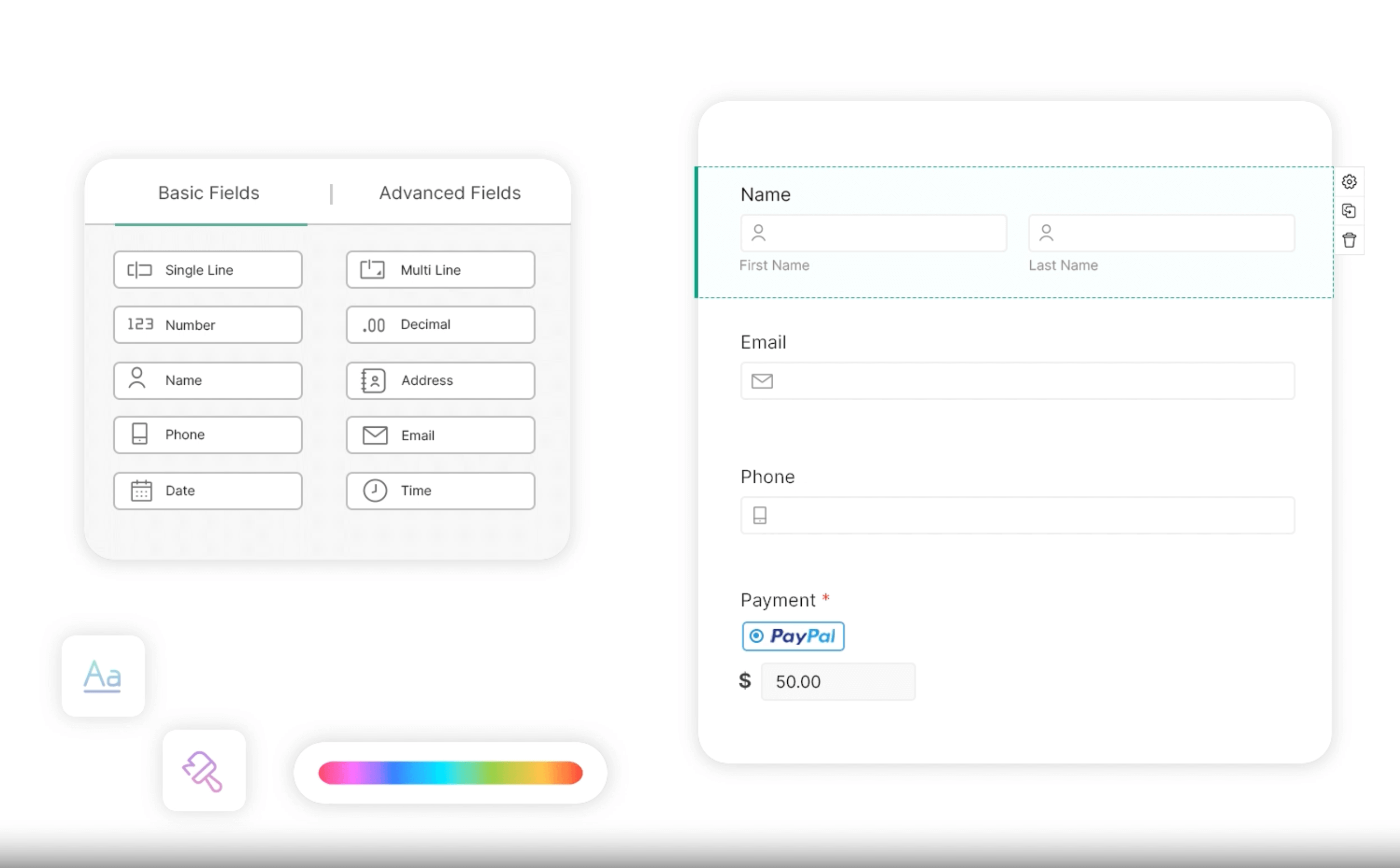 เครื่องมือออกแบบแบบฟอร์มออนไลน์ | ซอฟต์แวร์ออกแบบแบบฟอร์มฟรี - Zoho Forms