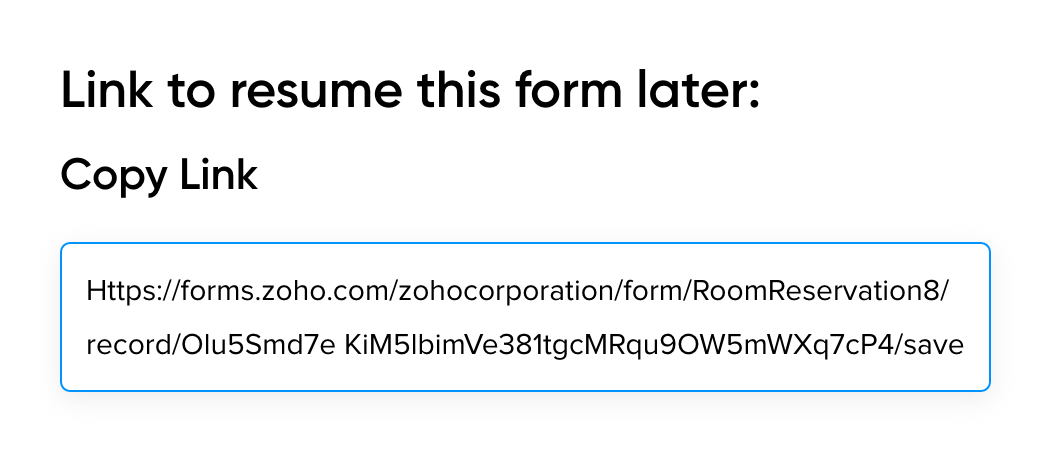 Doorgaan Form Builder - Zoho Forms