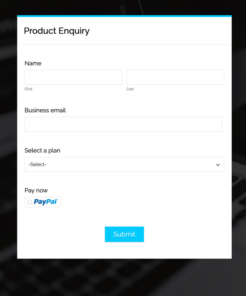 Customer Qery Online Forms