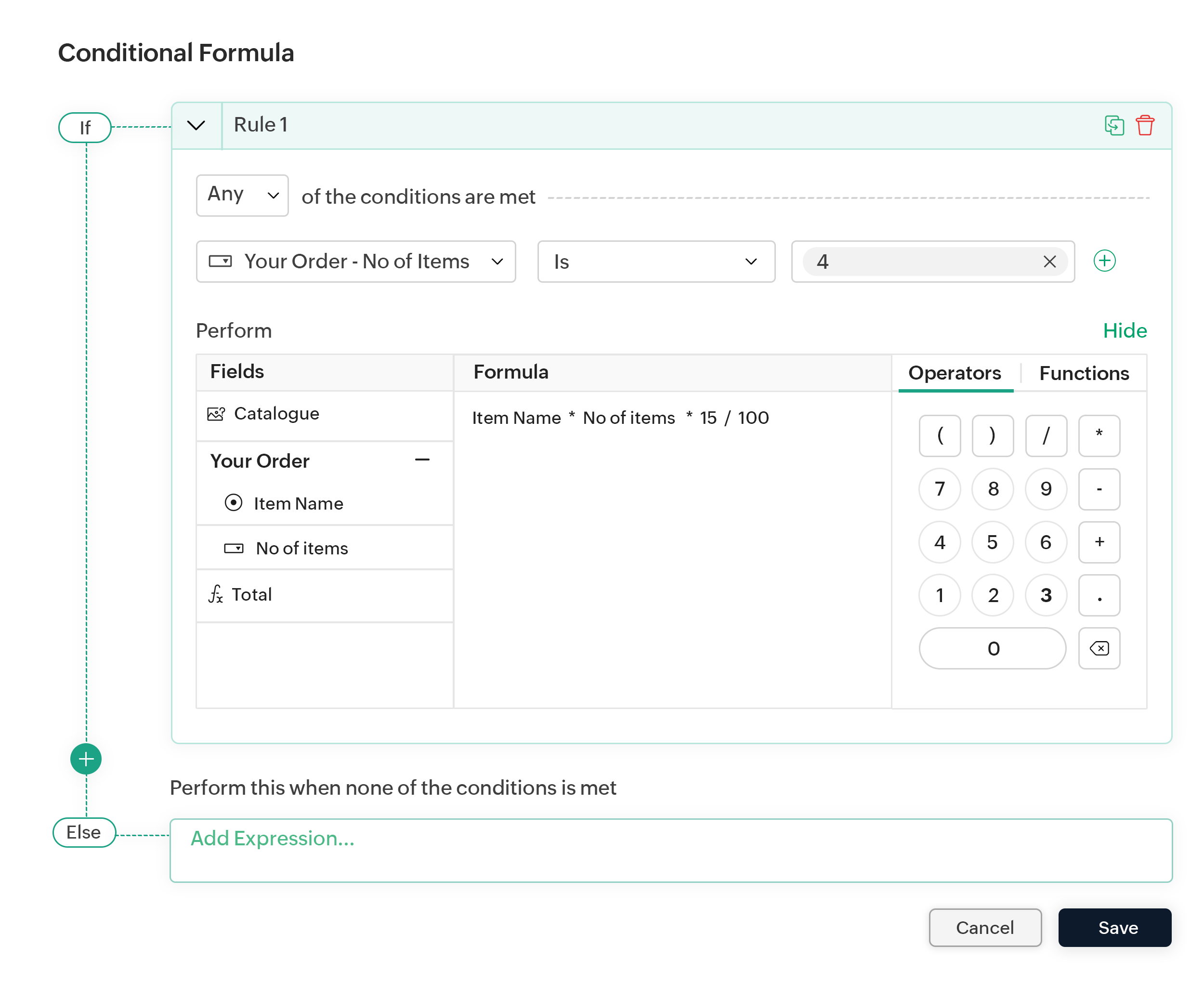 Calculation Fields Zoho Forms