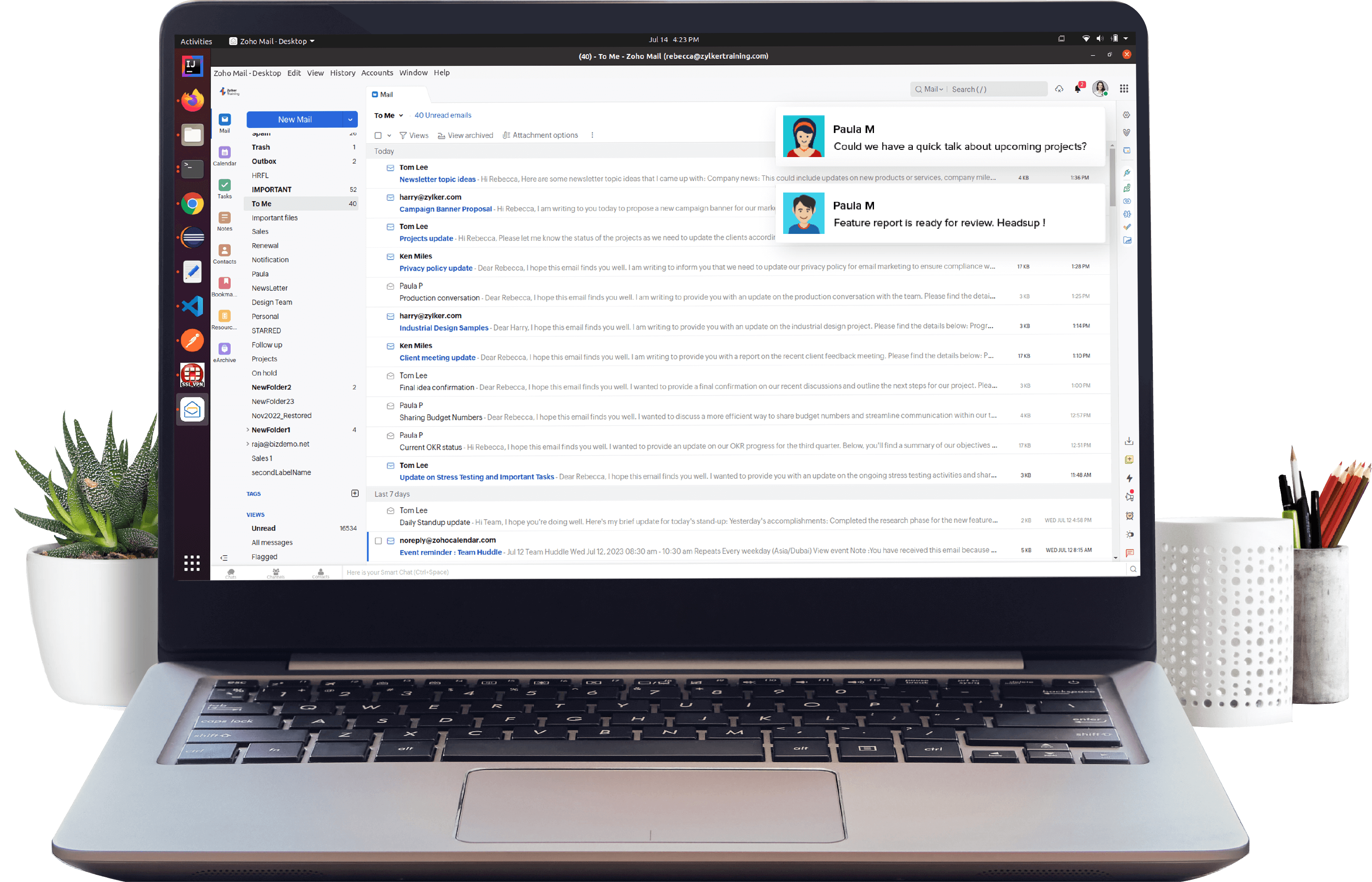 Download Zoho Mail Desktop App for Windows, Mac, Linux Platforms