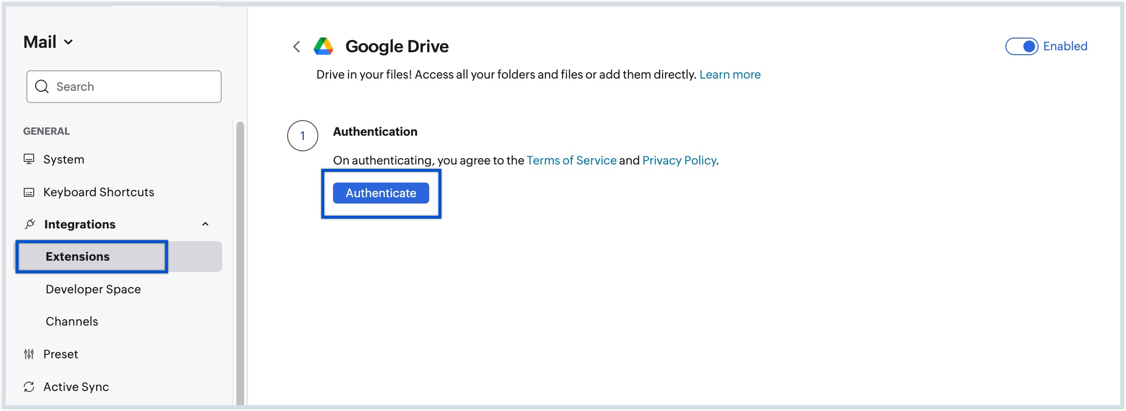 Google cheap drive mail