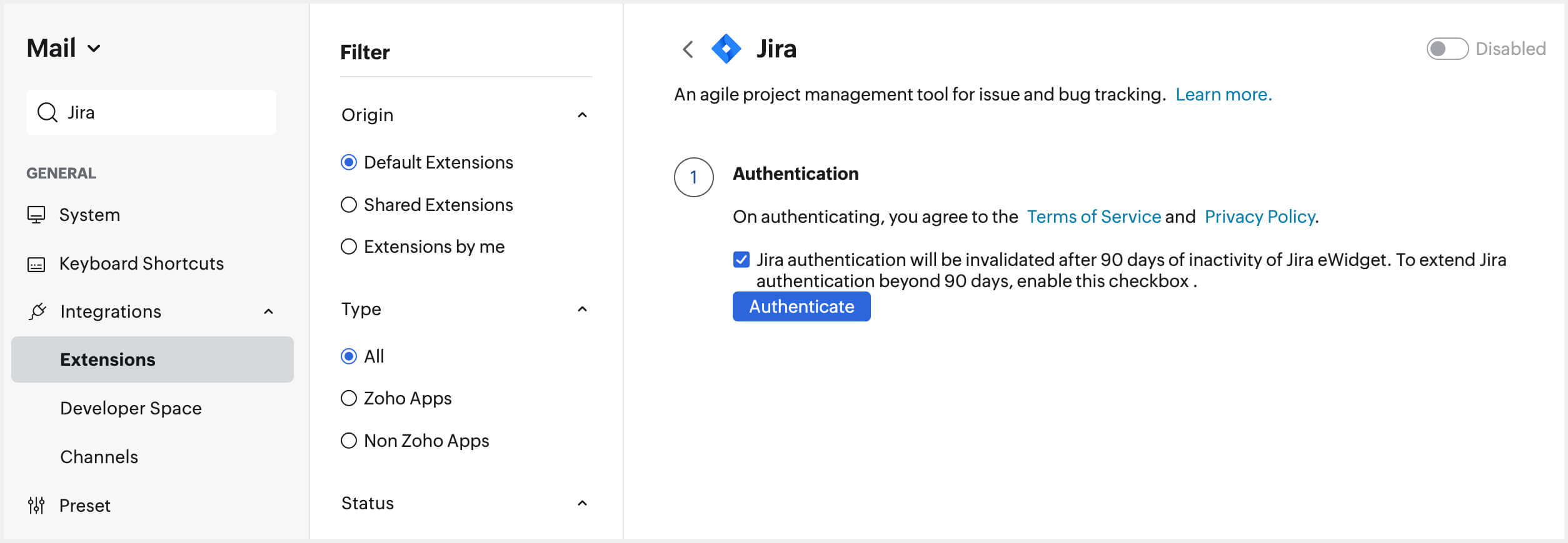 Jira integration