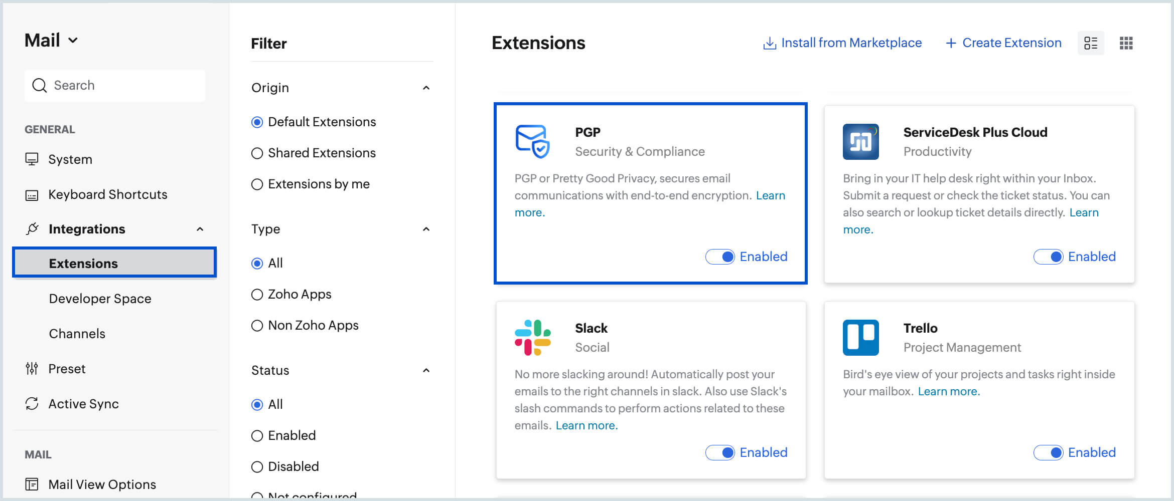 PGP integration