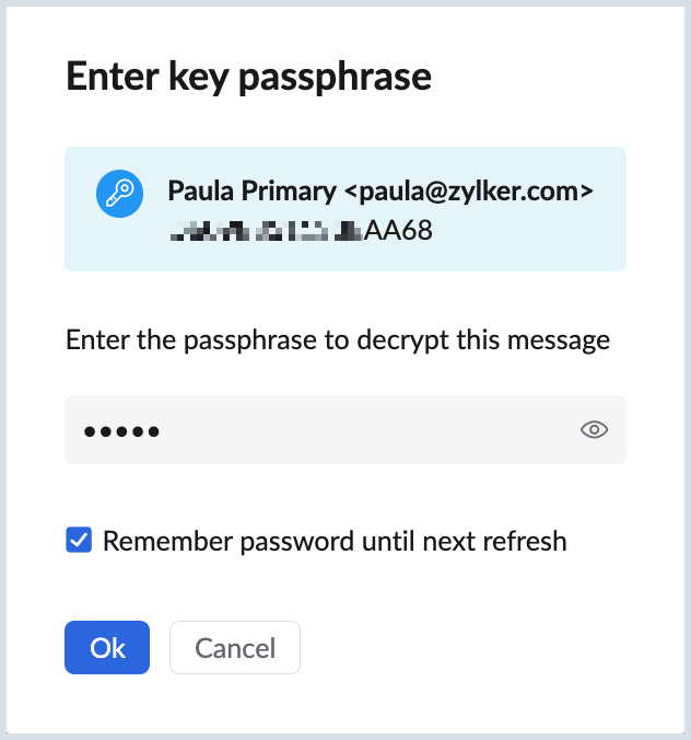 Passphrase