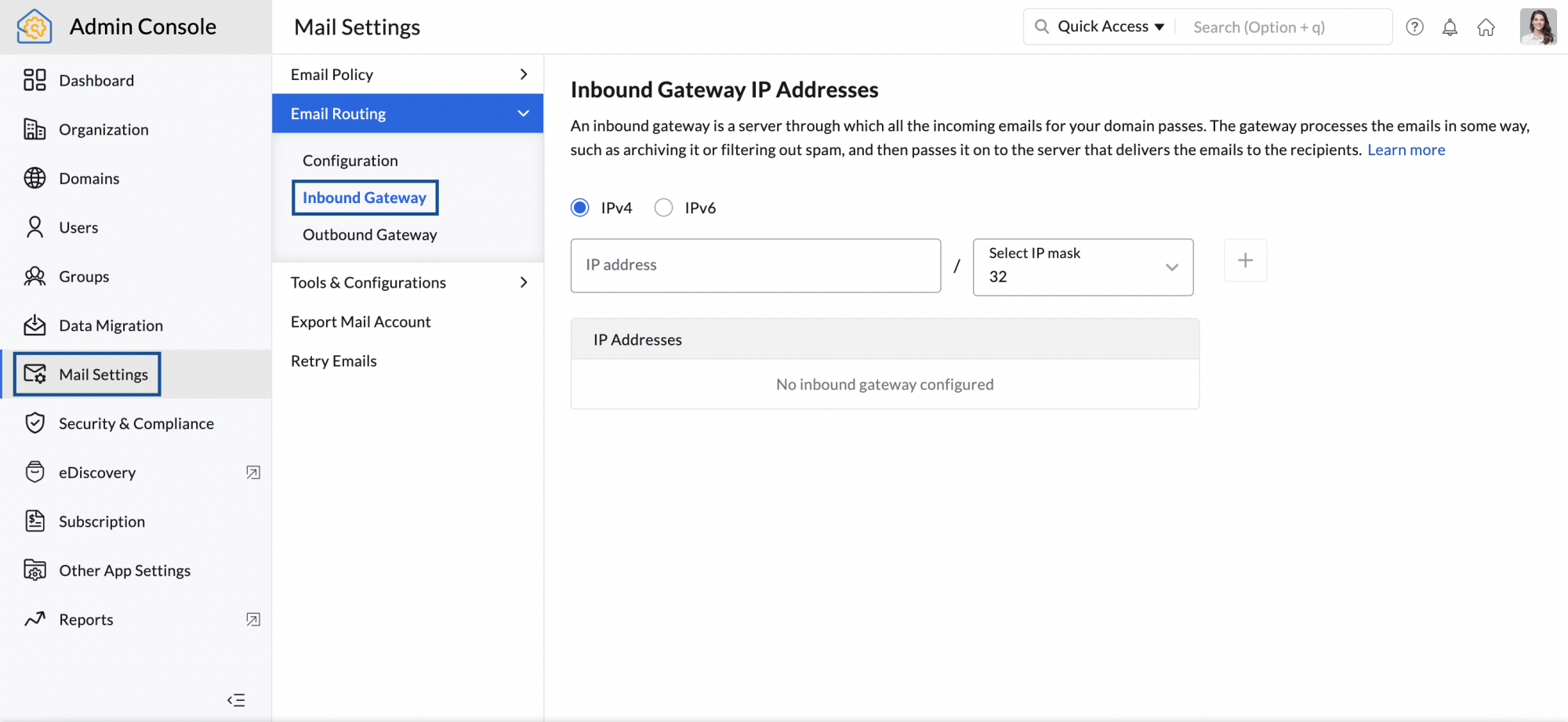 inbound gateway