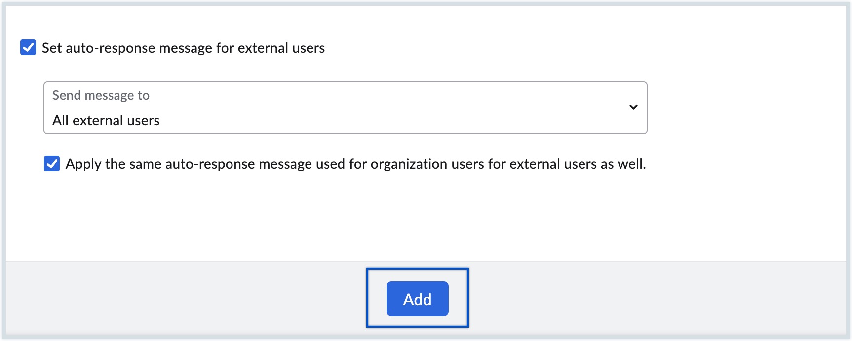 External user