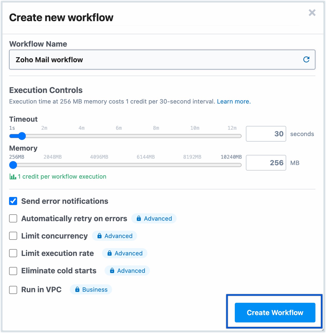 execution controls