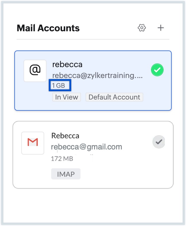 mail accounts