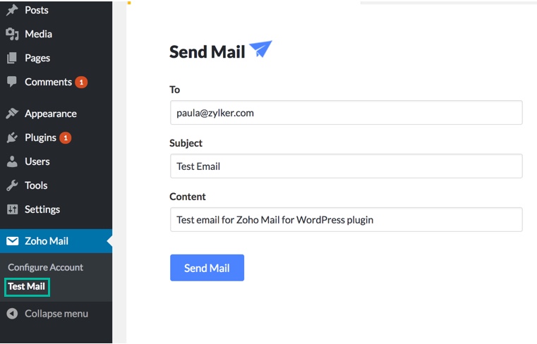 Como Enviar Formulários no WORDPRESS com ZOHO Mail - Passo a Passo - Ezec