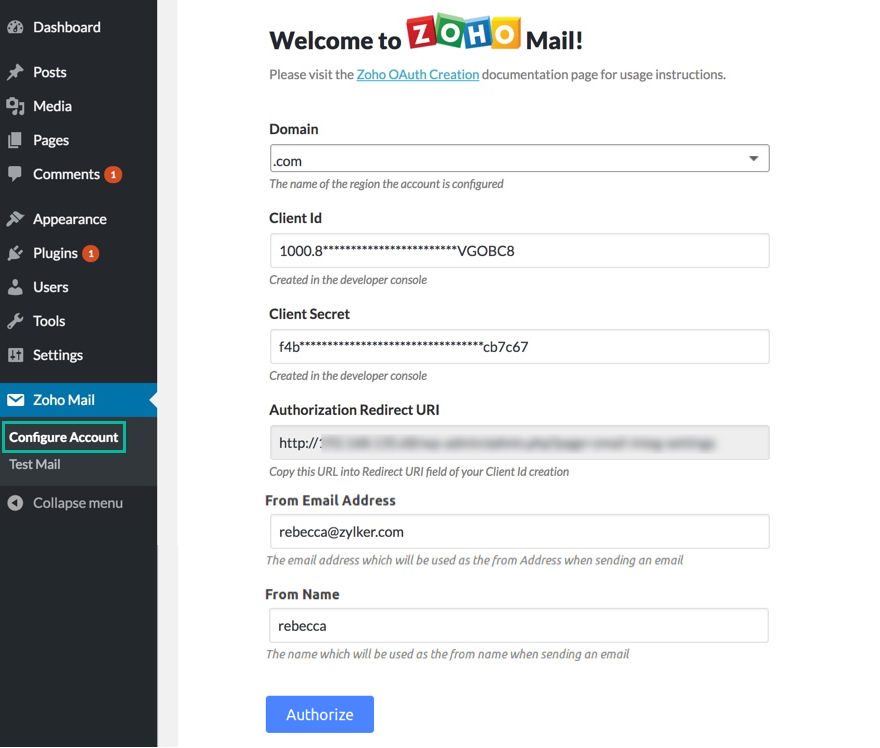 Como Enviar Formulários no WORDPRESS com ZOHO Mail - Passo a Passo - Ezec