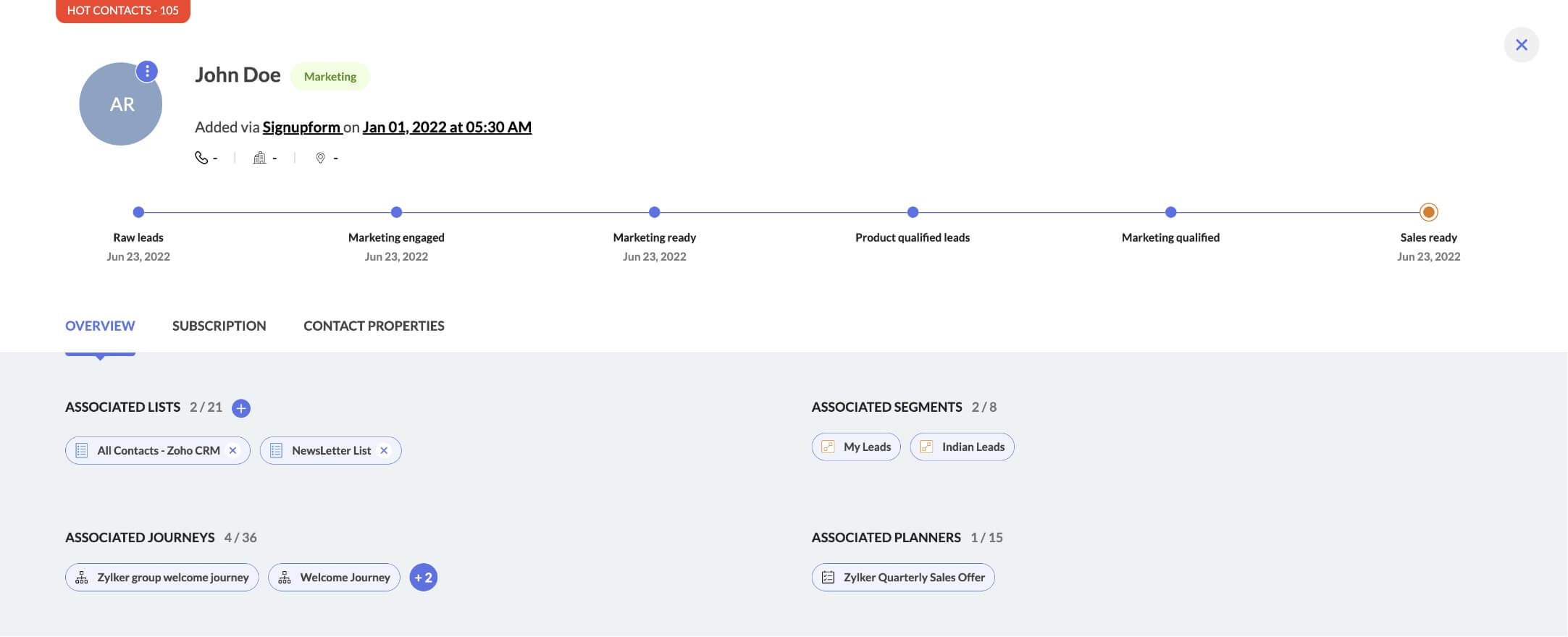 Realtime analyses