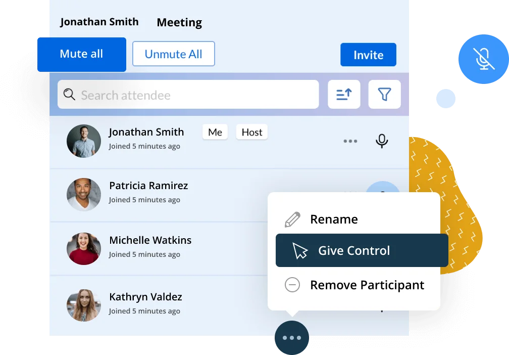 Online Meeting Features  Webinar Features - Zoho Meeting