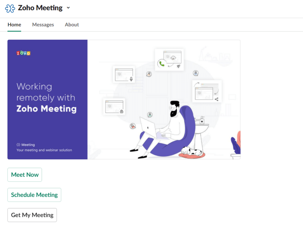 Zoho Meeting