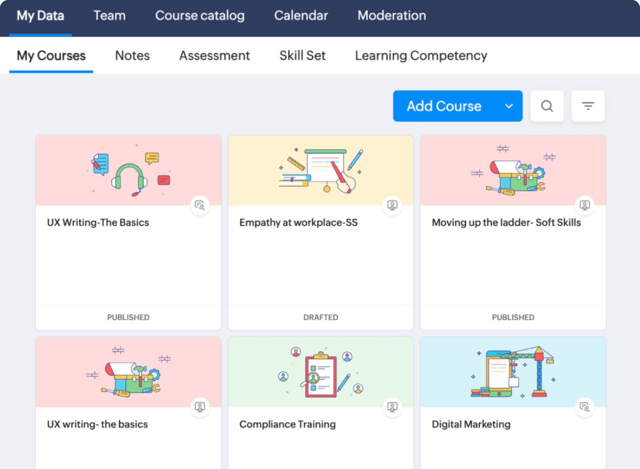 Flexibilité des cours