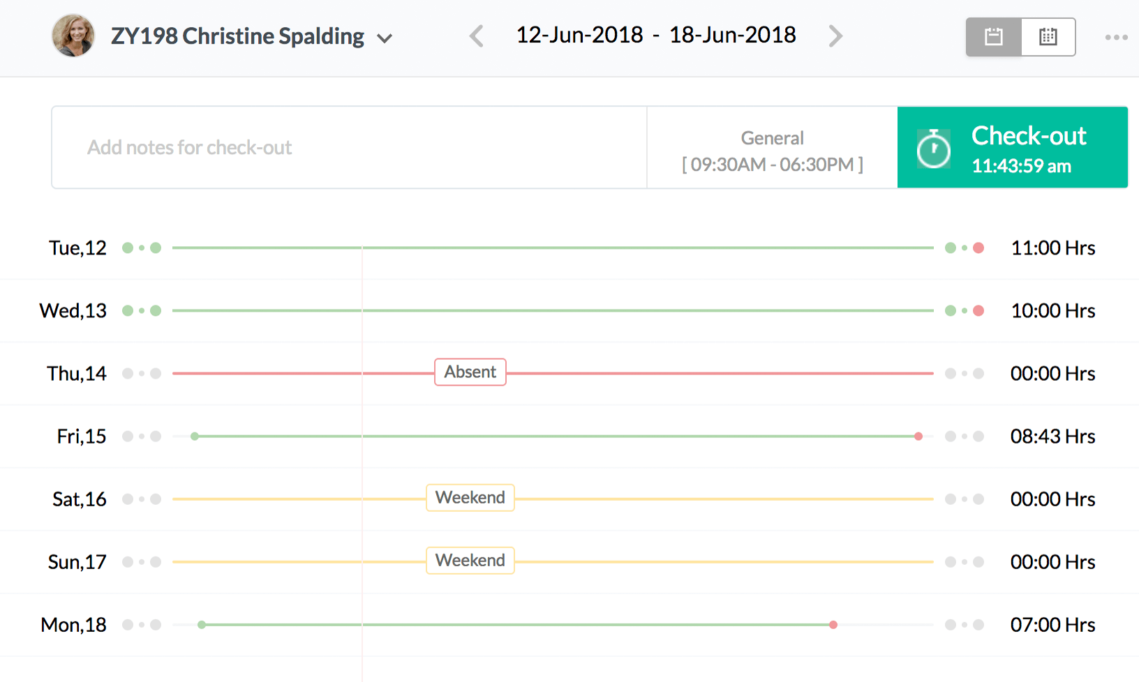 Aanwezigheidsbeheer