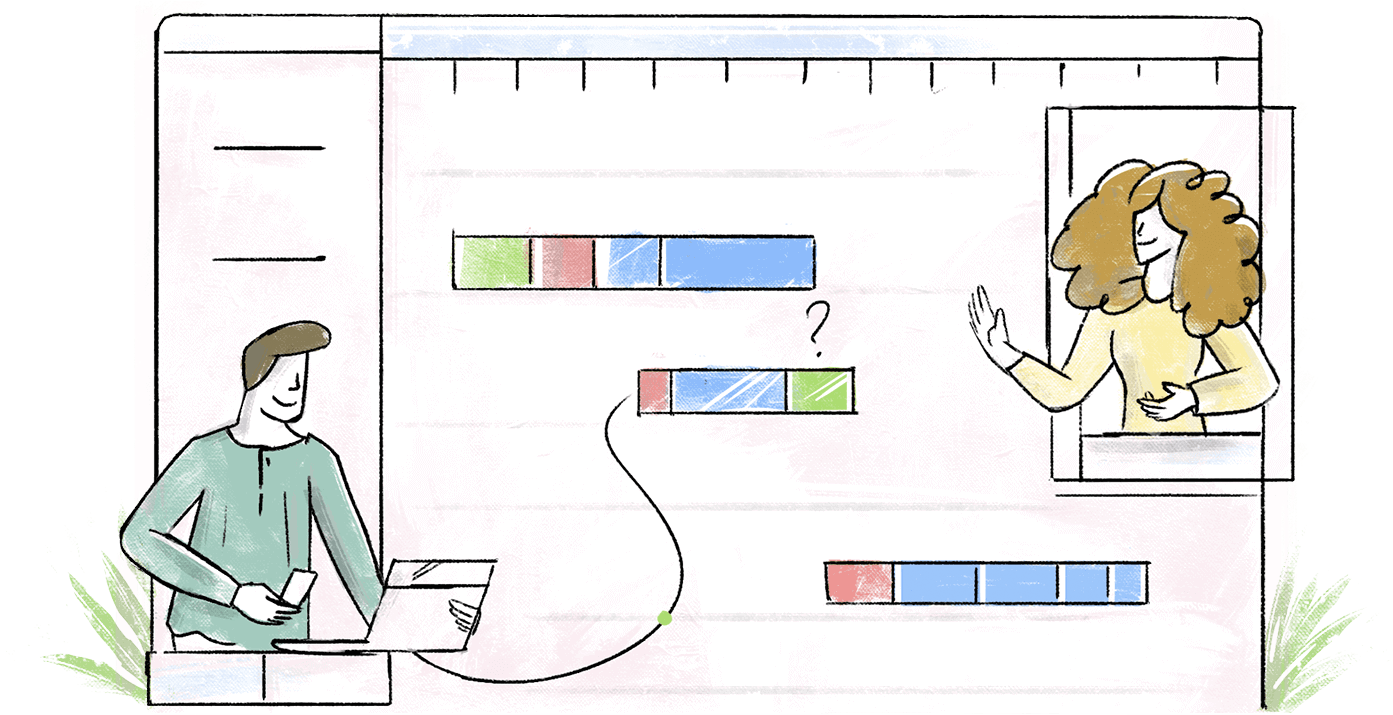 Diagramme d'utilisation des ressources – Zoho Projects