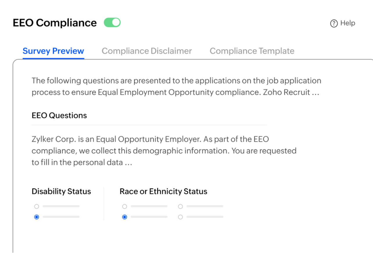 EEO compliance