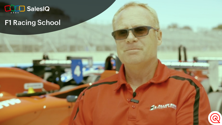 How Zoho SalesIQ helps Allen Berg Racing Schools increase their ROI