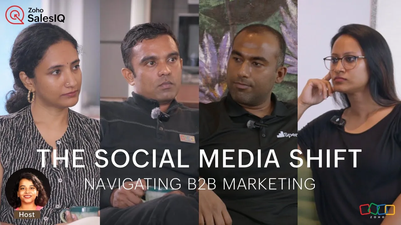 B2B social media marketing shift