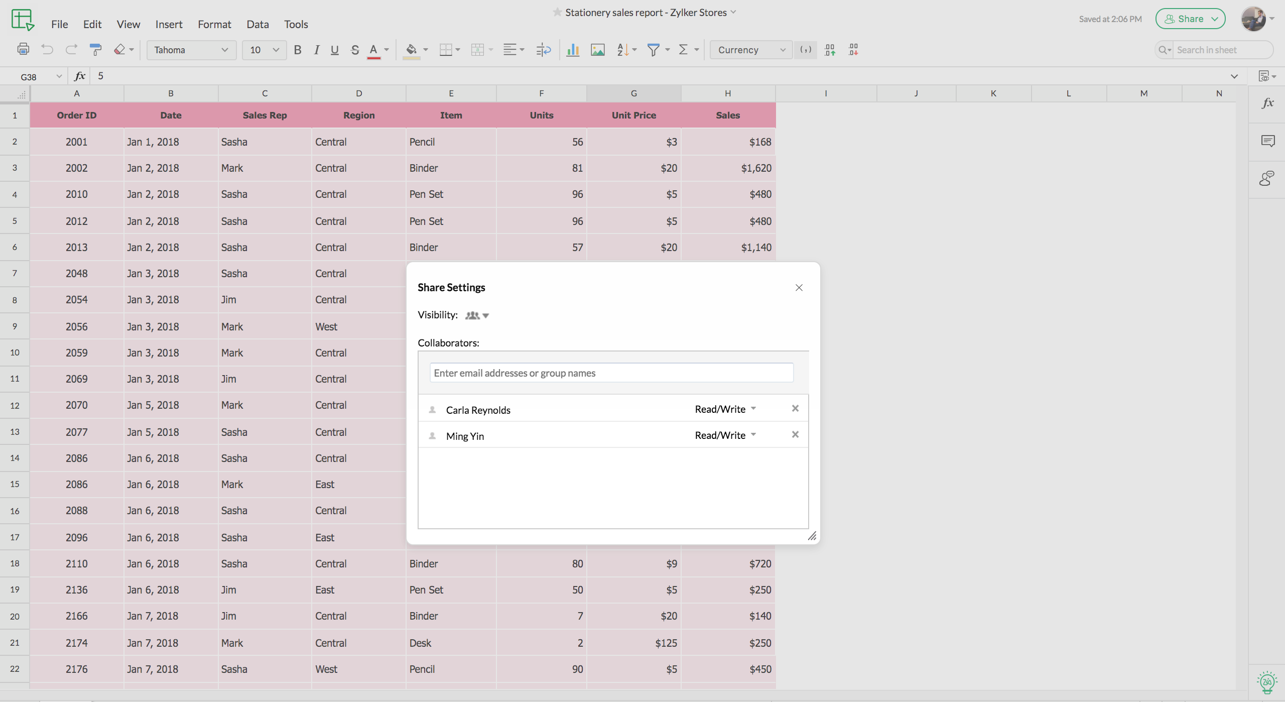 How to use Excel's new live collaboration features