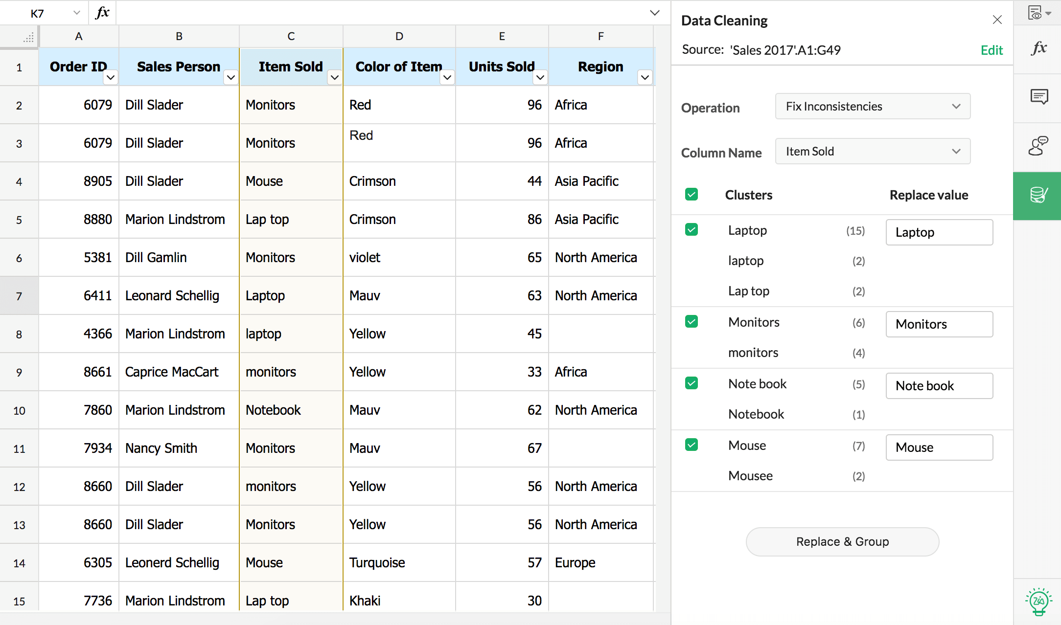 Software de planilhas online  Crie planilhas gratuitamente – Zoho Sheet