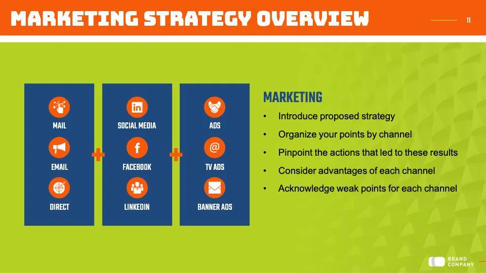 Marketing strategy overview
