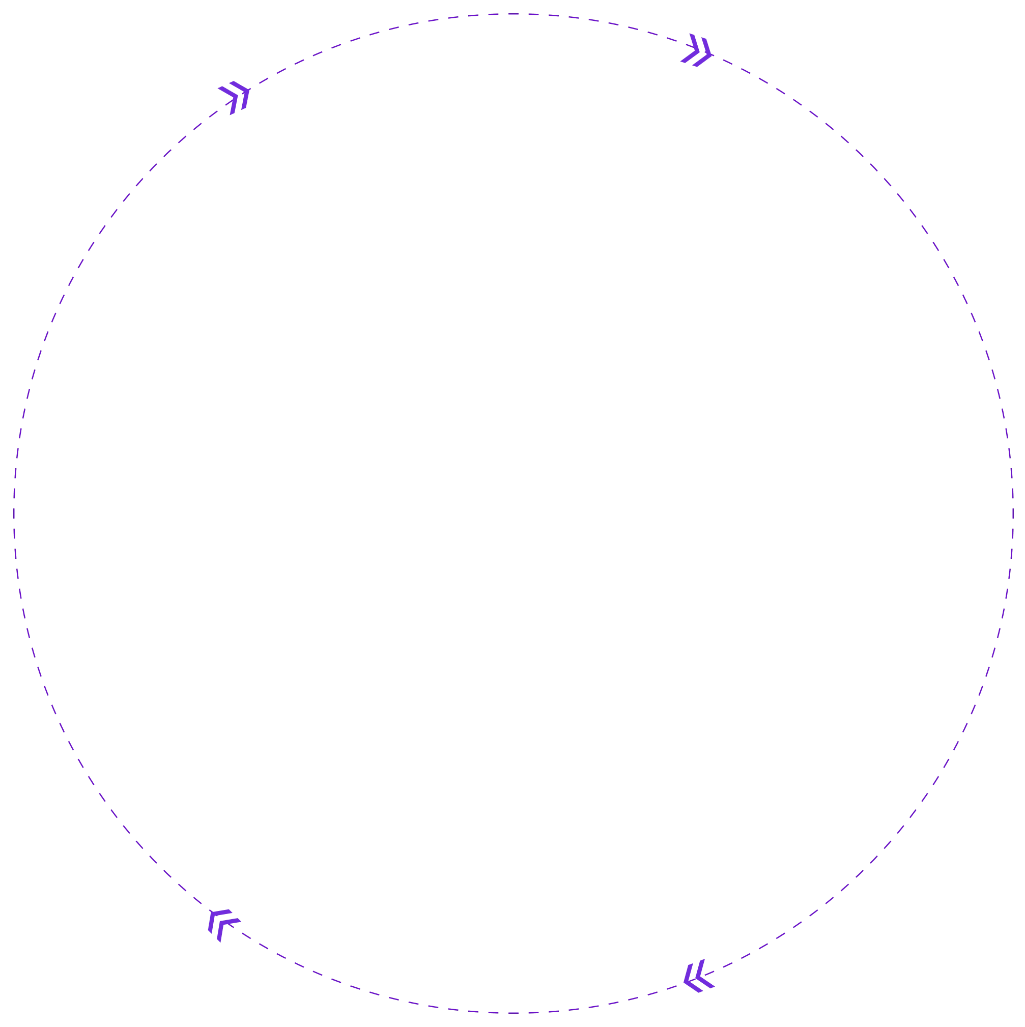 loading circle with arrow