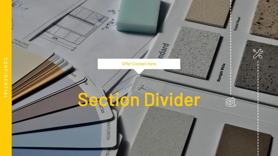 Section divider