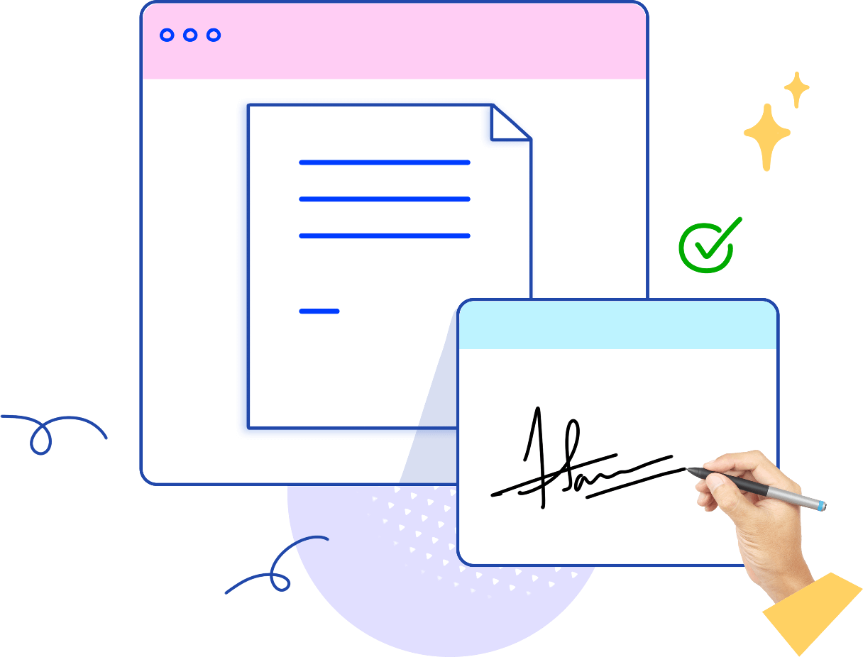 Digital signatures for digital contracts