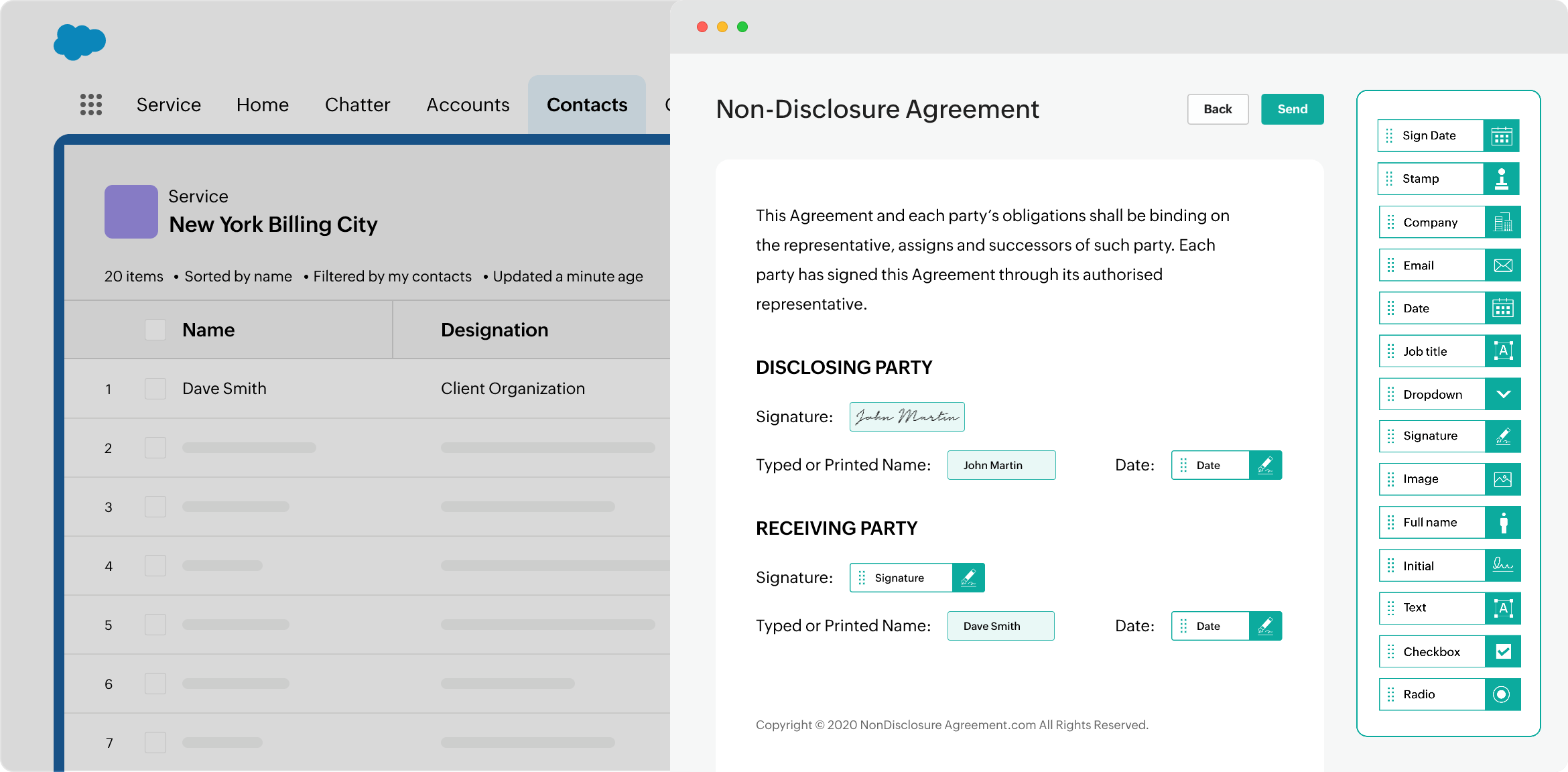 Automate, accelerate, and customize your Salesforce signing experience