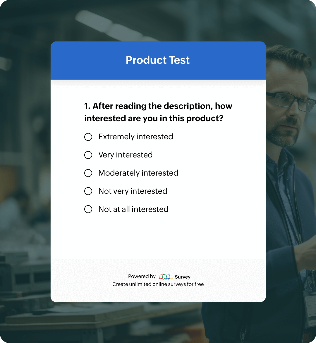 Product Test survey Questionnaire & Template - Zoho Survey