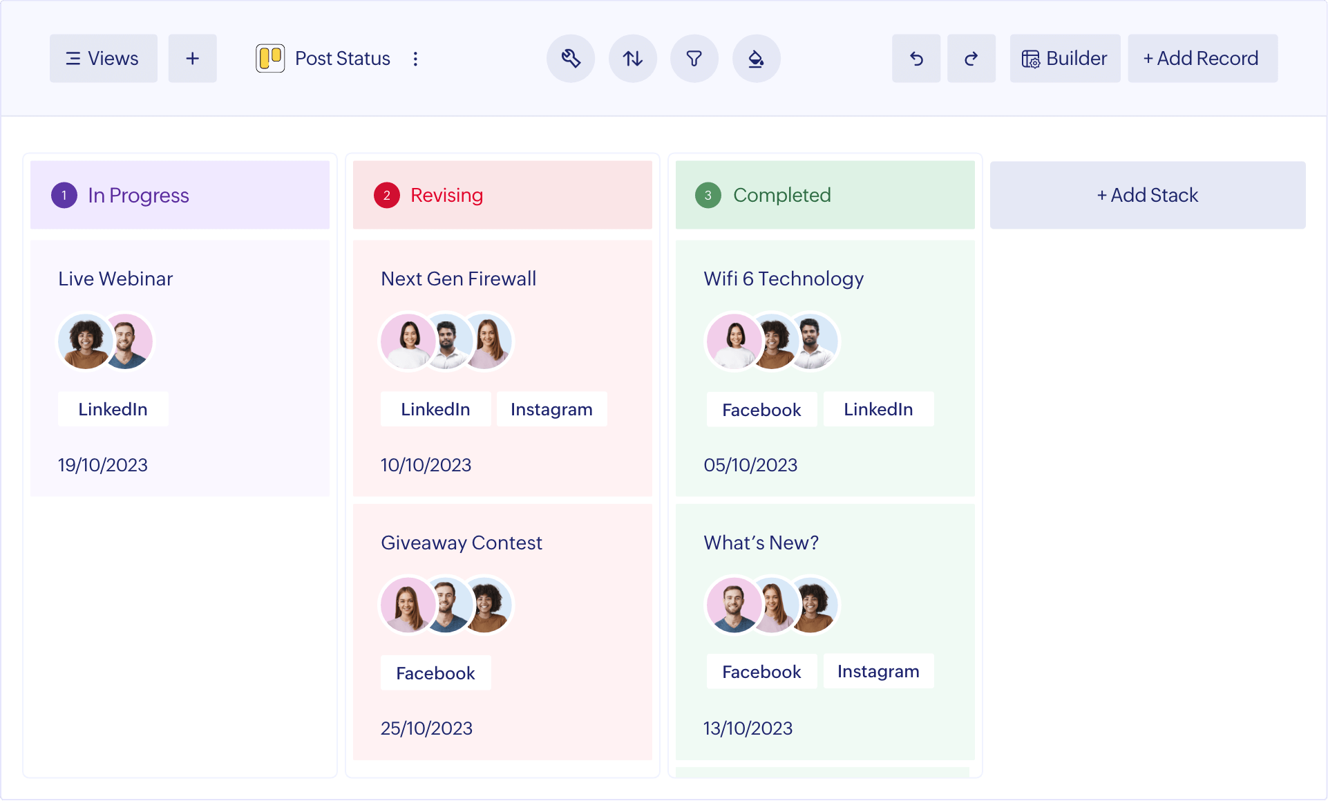 kanban view