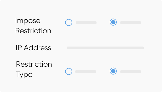 Restrict access from unauthorized IPs