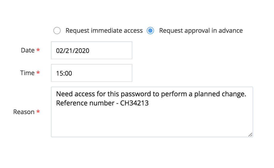 Programe el acceso con contraseña