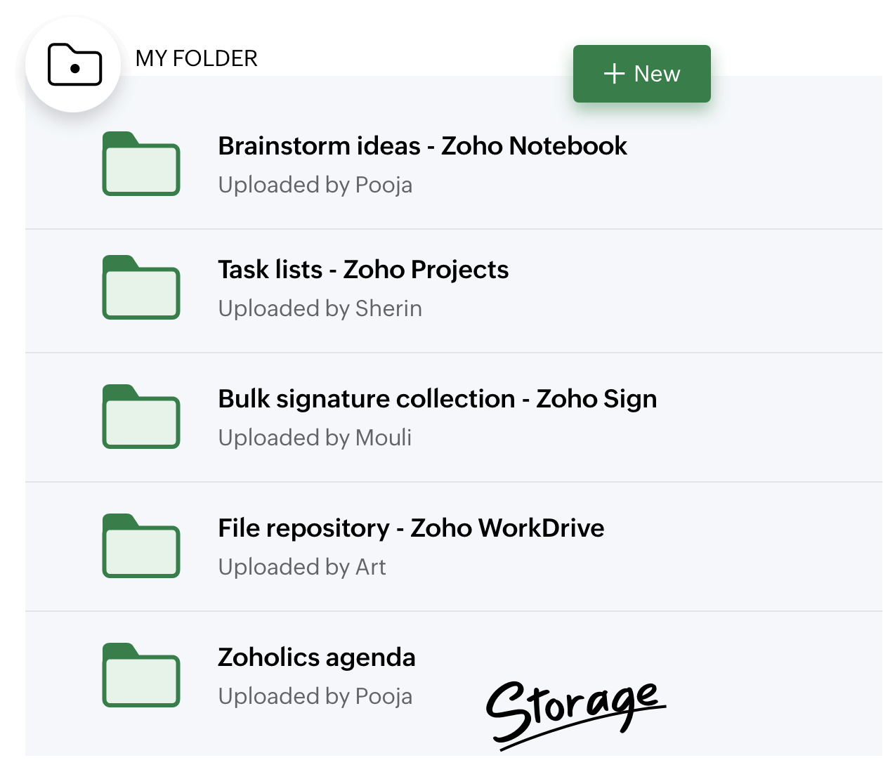 Manage project documents